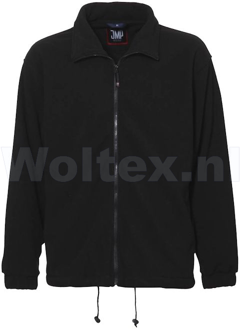 Economy Wear Vesten Peru Ritssluiting Polyester- fleece zwart